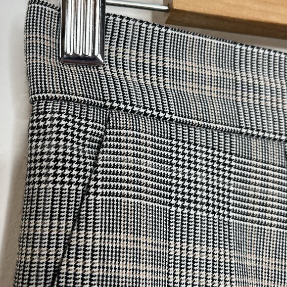 Aritzia Babaton Conan Slim Trouser Pants Houndstooth Plaid Womens 4 Career Work - Picture 3 of 8